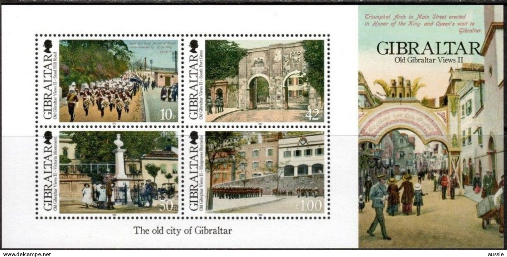 Gibraltar 2011  Yvertn° Bloc 102    ***  MNH Cote 11 Euro  Mariage Wedding Prince William - Gibilterra