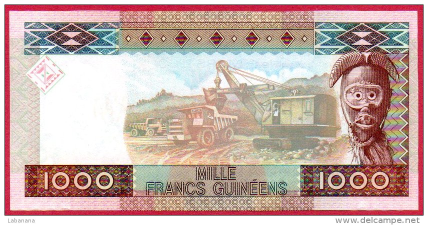 510-Guinée Billet De 1000 Francs 2010 LB960 Commémoratif Neuf - Guinée