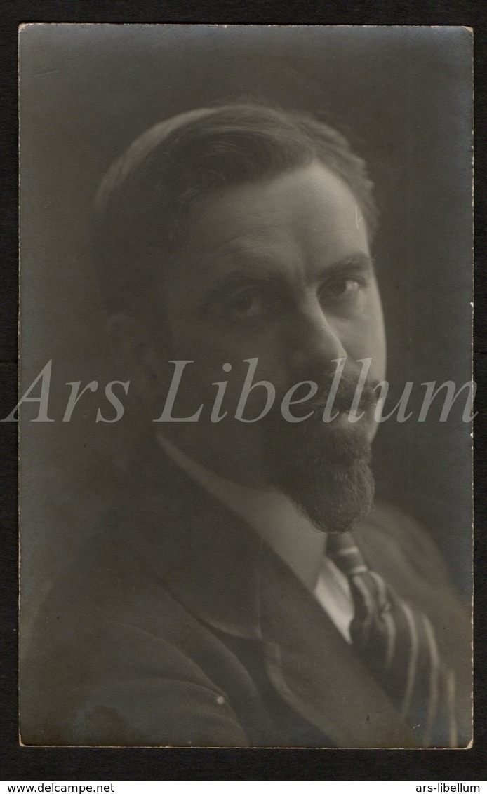 Photo Postcard / Foto / Photograph / Man / Homme / Emiel Hullebroeck / Vlaams Componist / Unused - Chanteurs & Musiciens