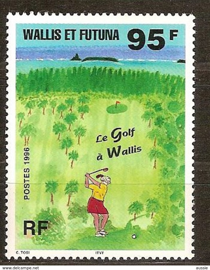 Wallis Et Futuna 1996 Yvertn° 486 *** MNH Cote 3,50 Euro Sport Golf - Neufs