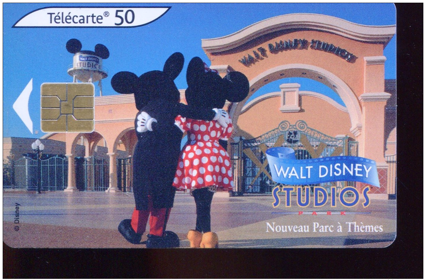 F1208A    WALT DISNEY STUDIO  MINNIE  SO3  50U - 2002