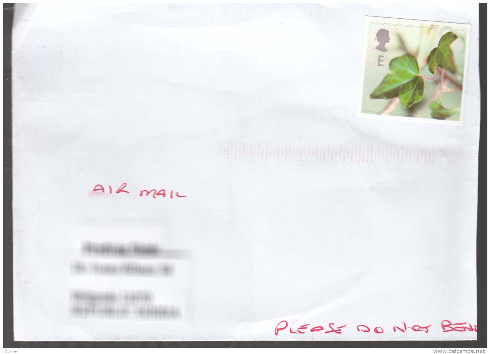 Great Britain Modern Stamps Travelled Cover To Serbia - Briefe U. Dokumente