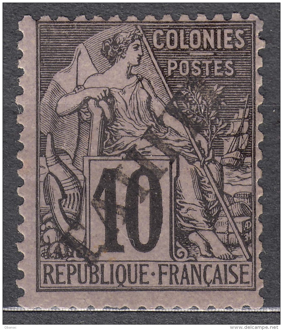 Tahiti 1893 Yvert#11 Mint Hinged - Unused Stamps