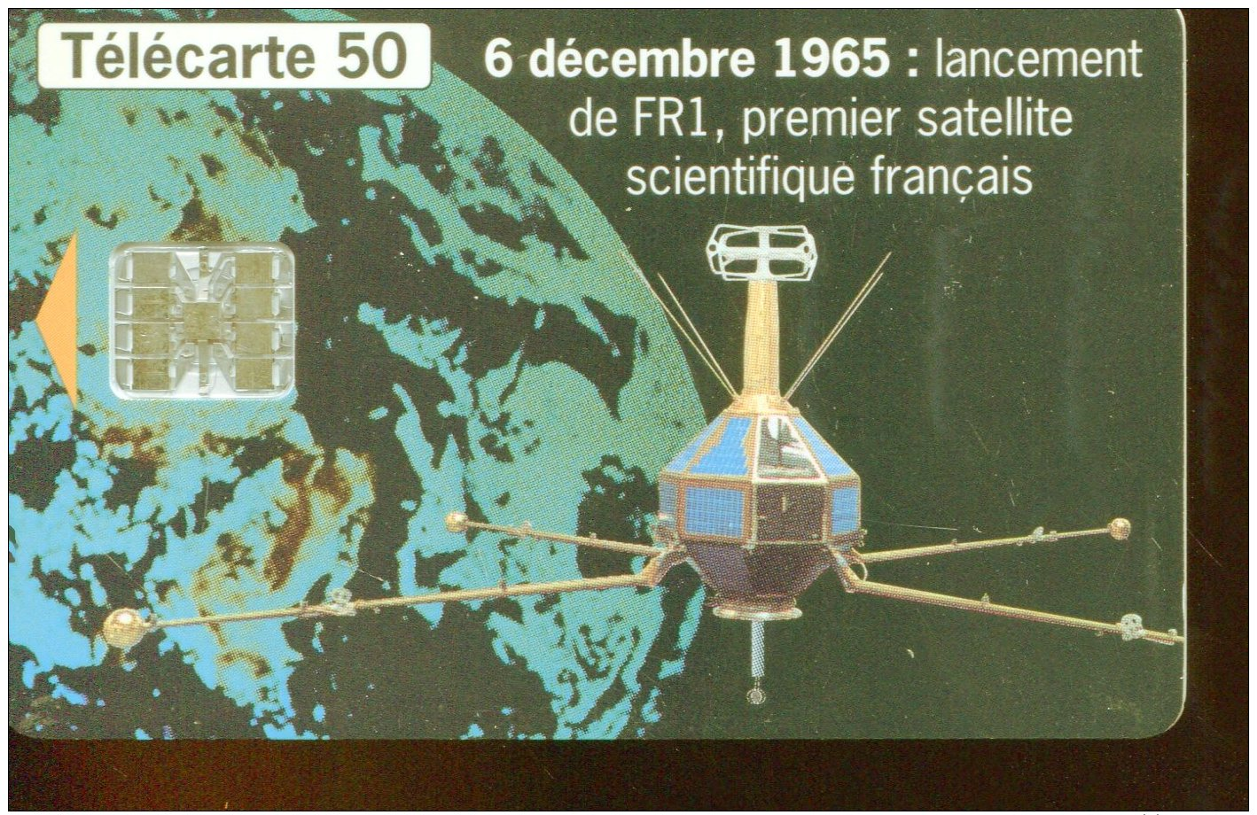 F629  FRF1 SATELLITE PLEUMEUR 8  50U - 1995