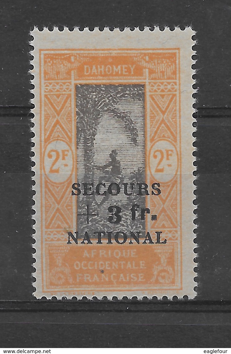 AOF/Dahomey N° 148 De 1941 * TBE - Cote Y&T 2015 De 9 € - Unused Stamps