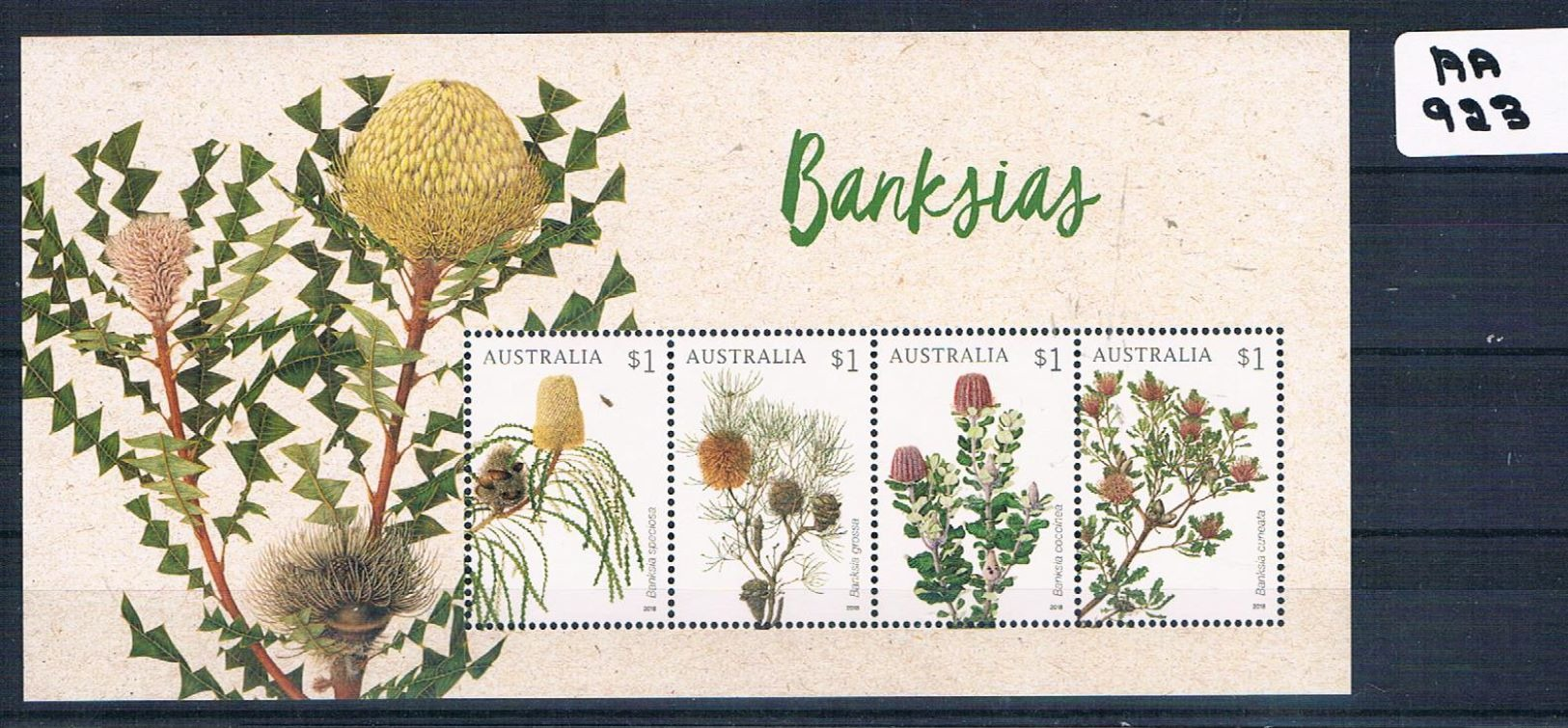 Australia 2018  Banksias 4val M/ Sheet Muh AA923 - Mint Stamps