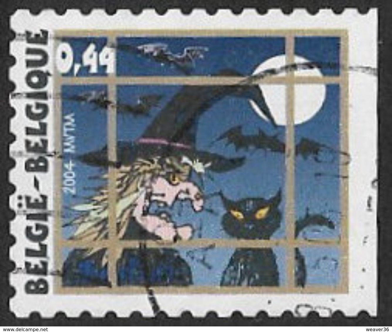 Belgium SG3862 2004 Halloween 44c Good/fine Used [36/30388/6D] - Used Stamps