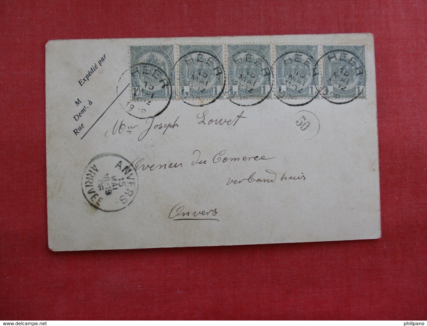 Belgium > Namur > Dinant Anseremme   -Has Stamp & Cancel  -ref 2865 - Dinant