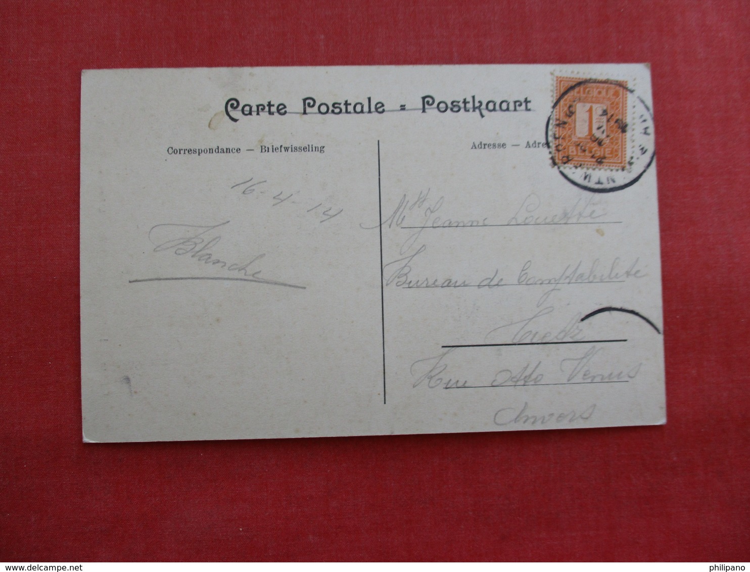 Belgium > Antwerp > Antwerpen Anvers  -Has Stamp & Cancel  -ref 2865 - Antwerpen