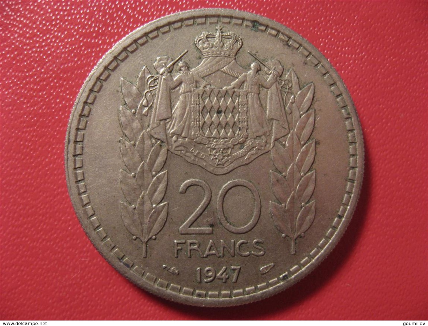 Monaco - 20 Francs Louis II 1947 7757 - 1922-1949 Louis II