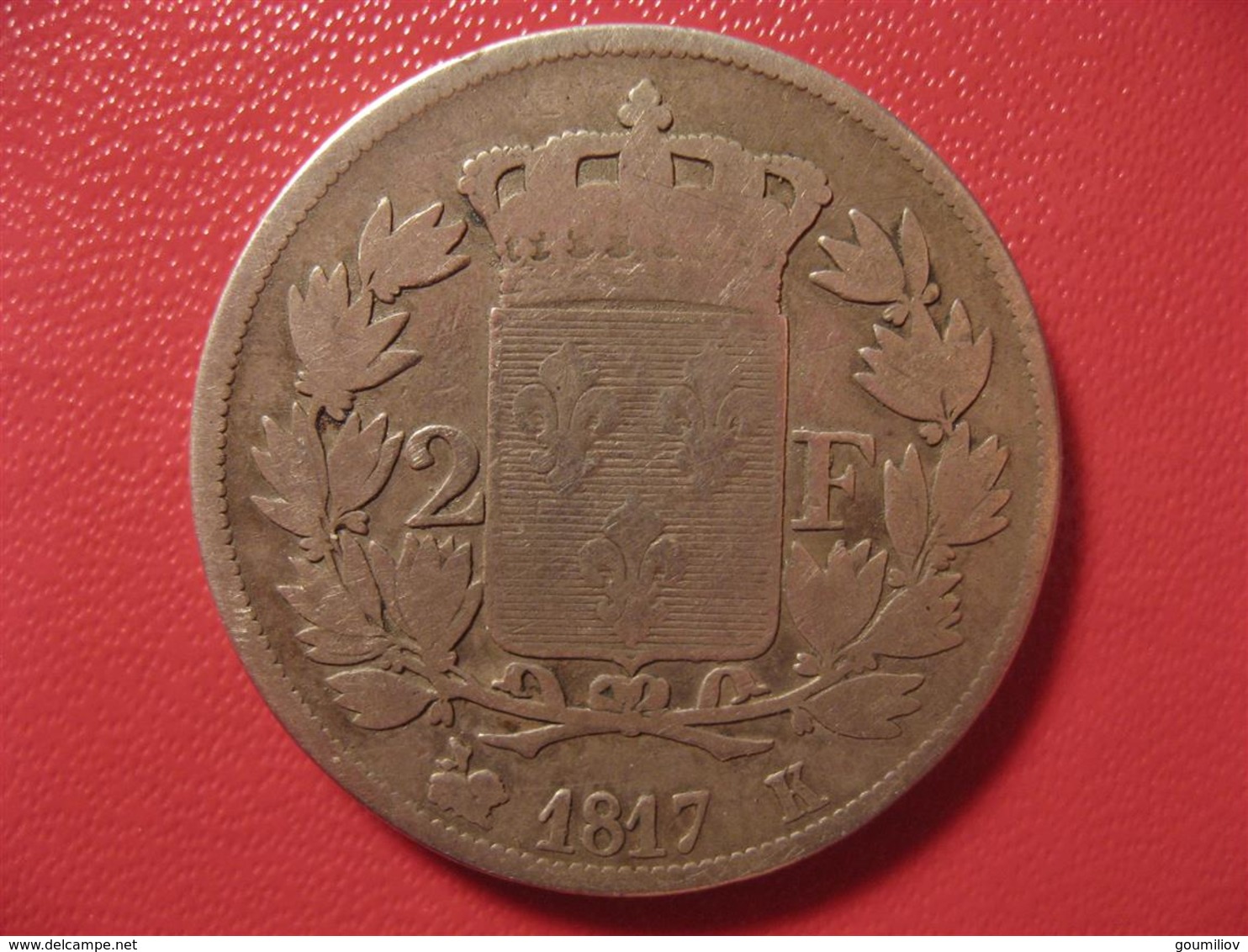 2 Francs Louis XVIII 1817 K Bordeaux 7928 - 2 Francs