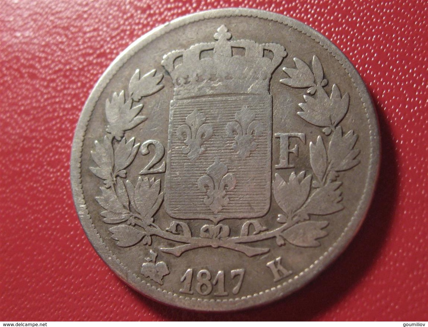 2 Francs Louis XVIII 1817 K Bordeaux 7928 - 2 Francs
