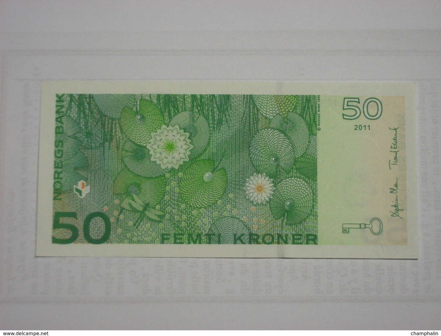 Norvège - Billet De 50 Kroner - 2011 - Peter Christen Asbjornsen - Neuf - Noruega