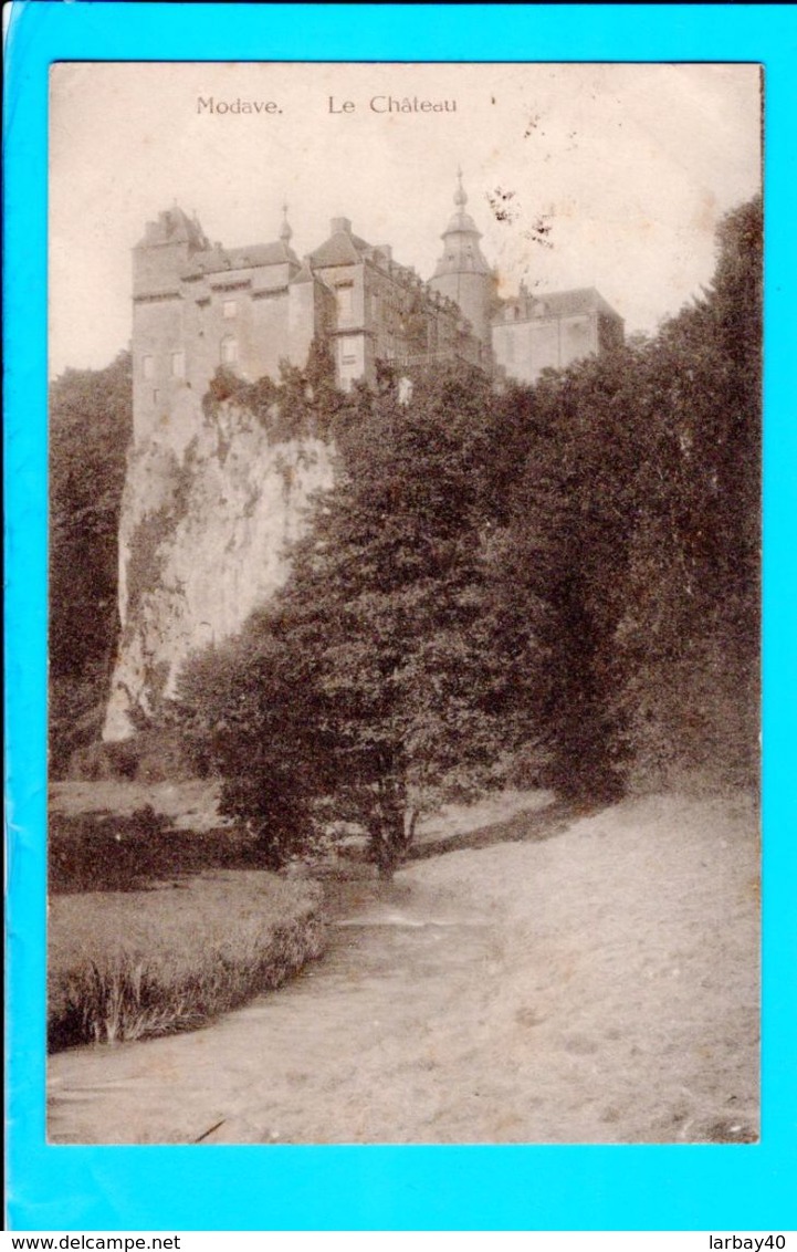 Cpa  Cartes Postales Ancienne  - Modave Le Chateau - Modave