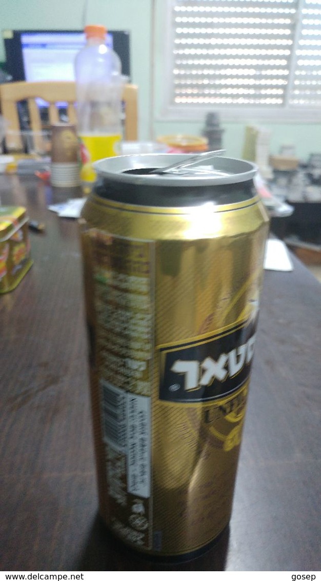 Israel-goldstar Unfiltered-beer-(500mil)-good - Cannettes