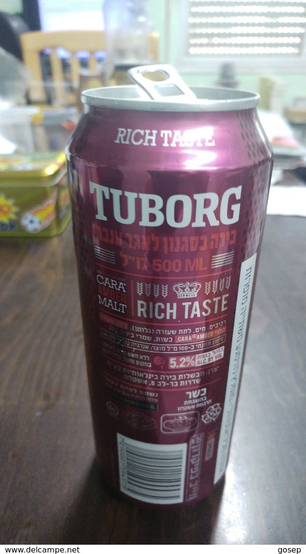 Israel-tuborg-rich Taste-beer-(500mil)-good - Cannettes