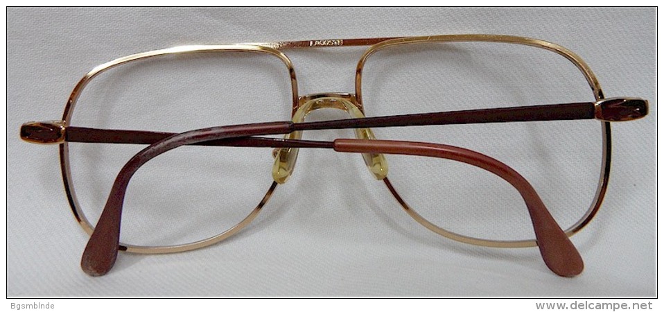 Original LACOSTE Brillengestell Aus Den 80ern - Dunkelrot - 54/15 - Glasses