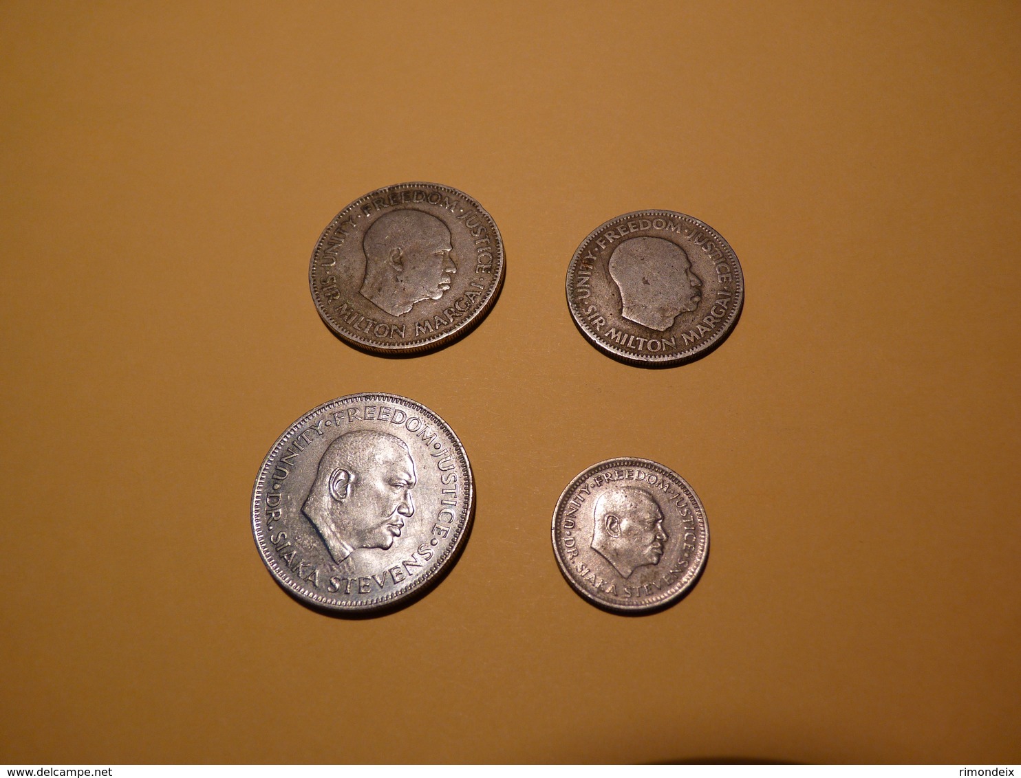 Pièces Monnaies Sierra Léone - Sierra Leone