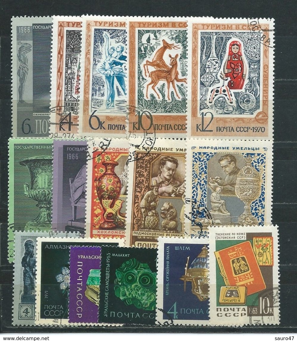 RU029   RUSSIA   Artigianato 16  V. -  Usato - Colecciones