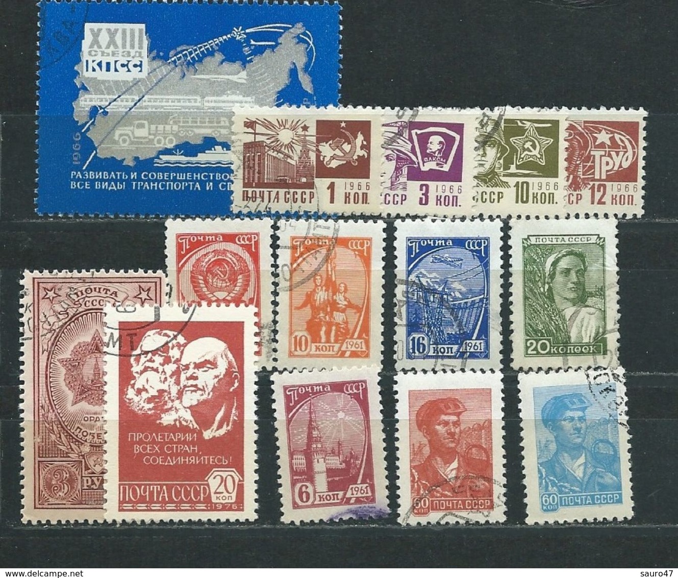 RU030   RUSSIA   Posta Ordinaria  14  V. -  Usato - Colecciones