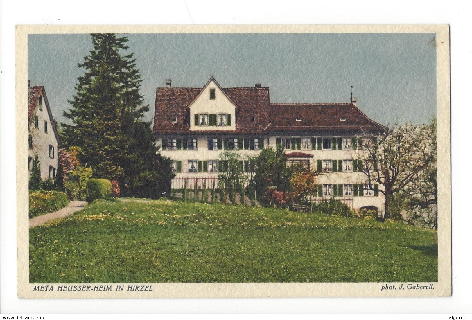 19506 - Hirzel Bei Horgen Meta Heusser Heim - Hirzel