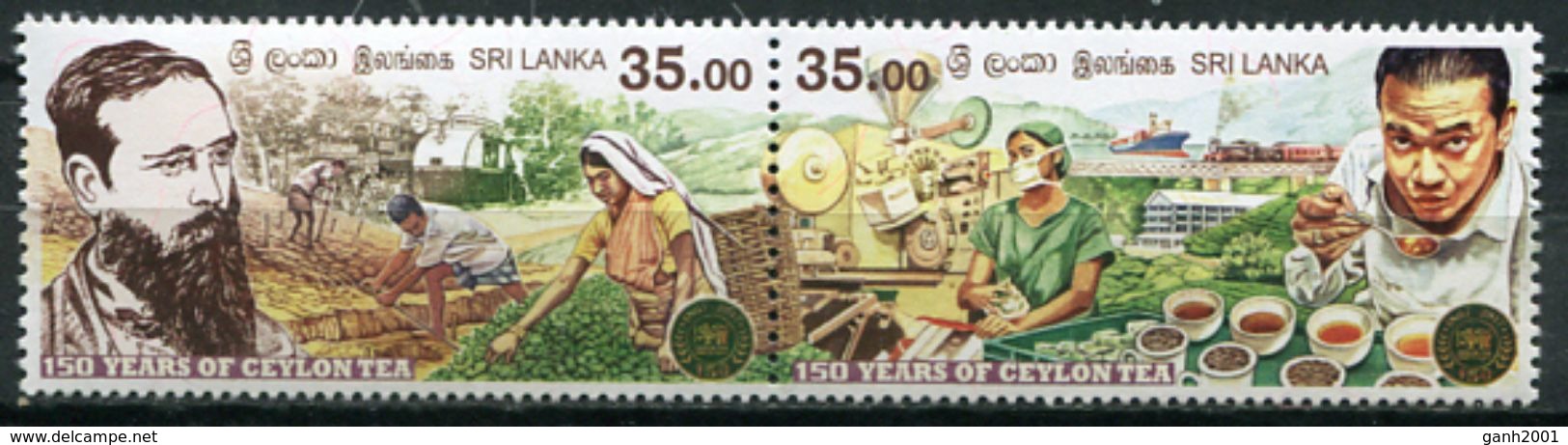 Sri Lanka 2017 / Tea MNH Té / Cu7031  30-10 - Otros & Sin Clasificación