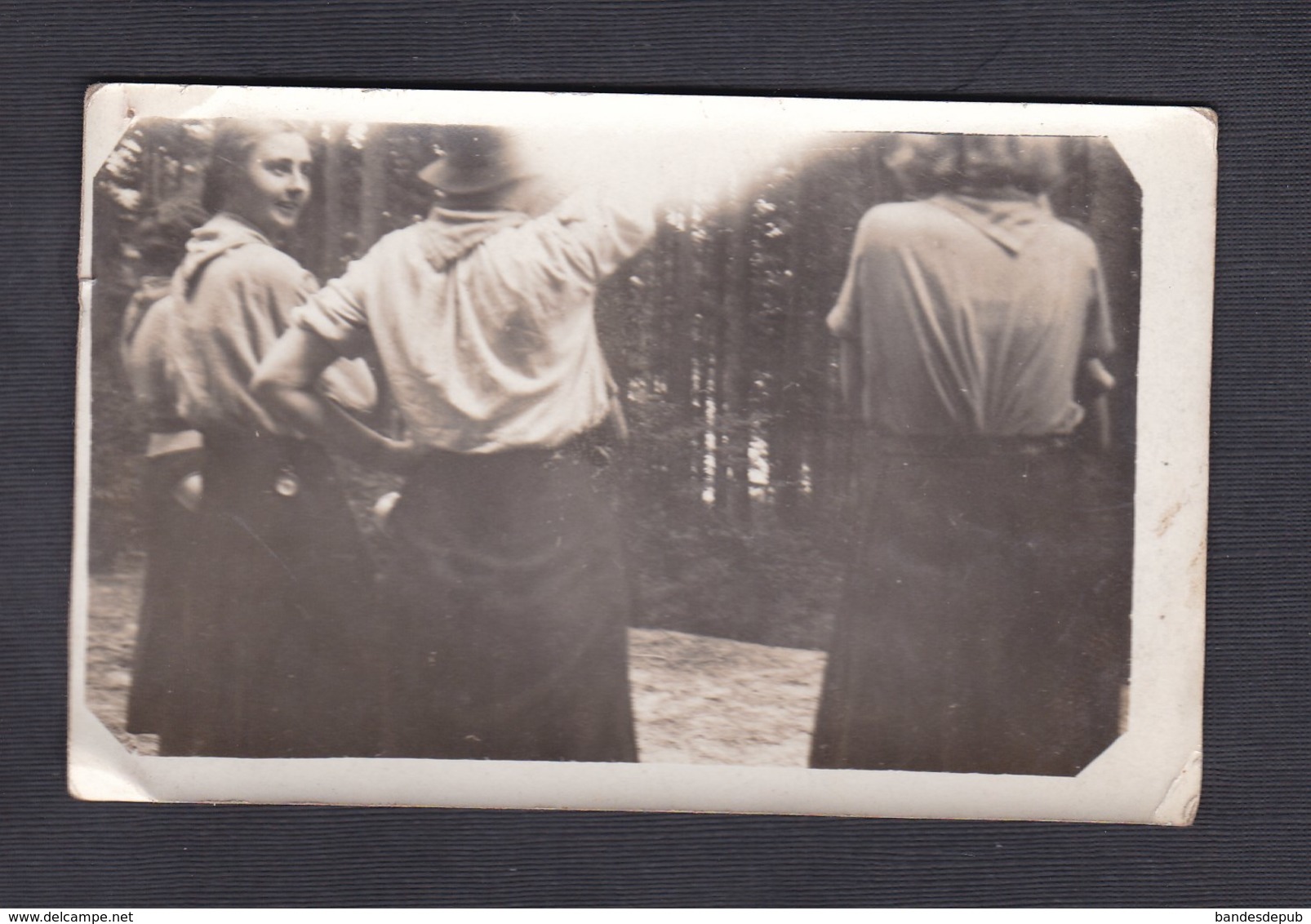 Photo Originale Scoutisme Raon L' Etape Camp Regional 1934 Scout Jeannette Scoute - Scoutisme