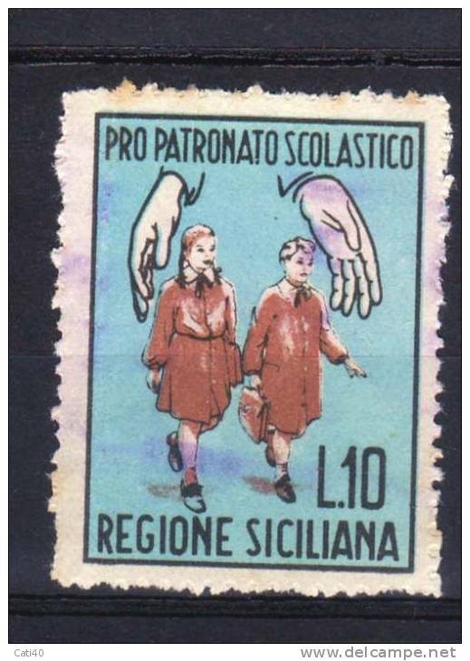 ERINNOFILO PER PATRONATO SCOLASTICO REGIONE SICILIA DA L.10 - Cinderellas