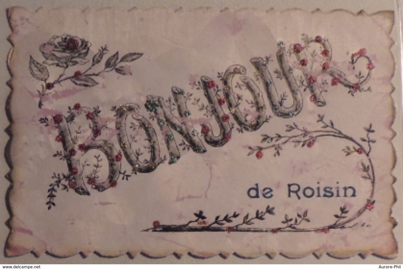 Roisin Un Bonjour Carte Fantaisie - Honnelles