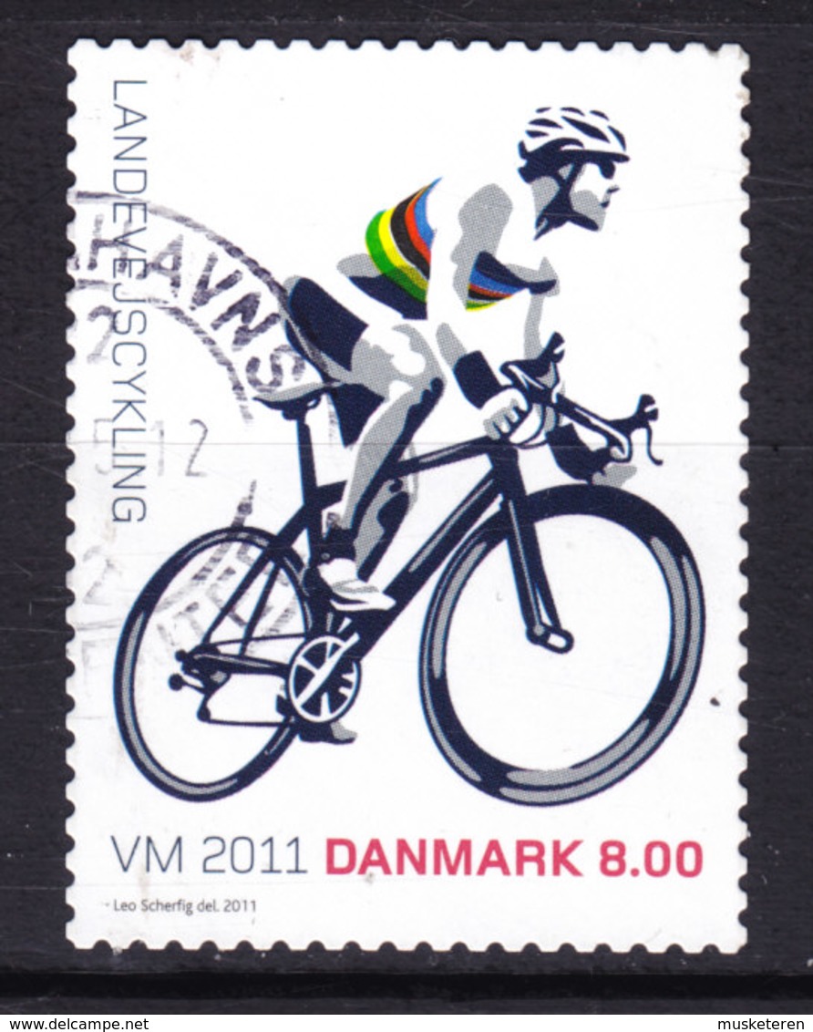 Denmark 2011 Mi. ????  8.00 Kr VM Cykling World Championship Cycling - Gebraucht