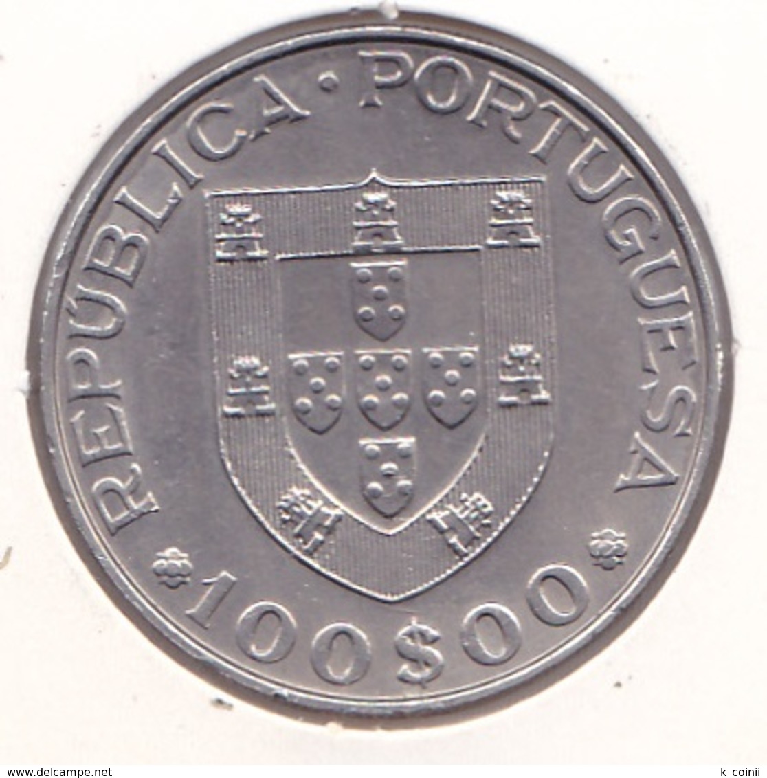 Portugal - 100 Escudos (100$00) 1984 - Disabled Persons Ano Deficiente - UNC - Portugal