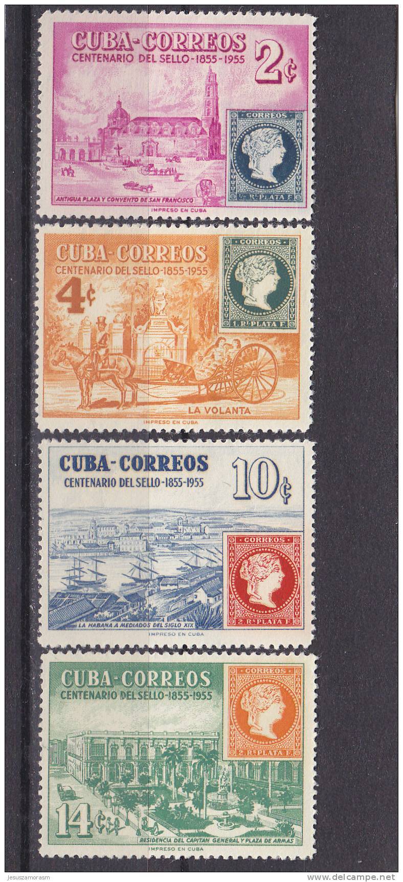 Cuba Nº 422 Al 425 - Nuevos