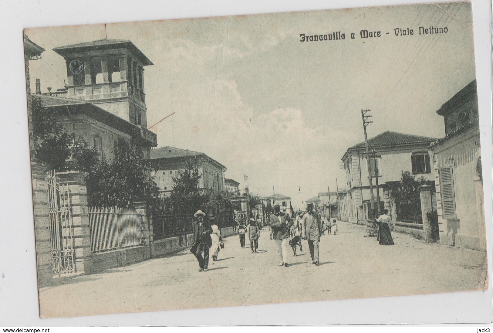 Cartolina- Francavilla A Mare - Viale Nettuno - Chieti