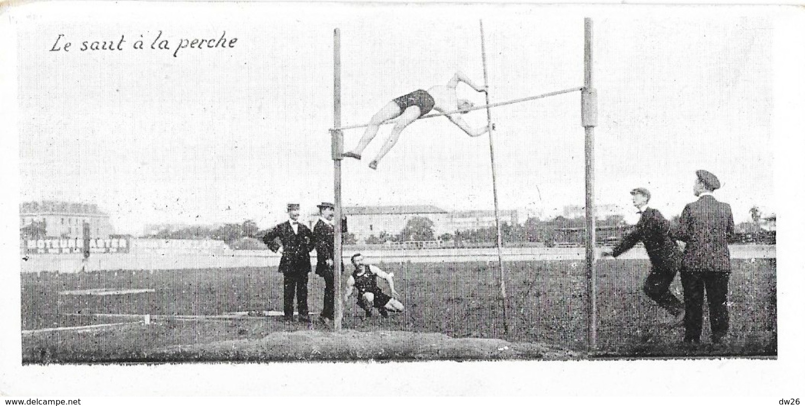 Série Sur Les Sports: Athlétisme, Le Saut à La Perche - Mini Carte Non Circulée - Athlétisme