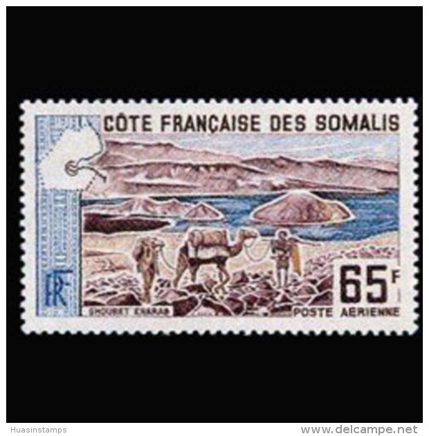 SOMALI COAST 1965 - Scott# C38 Camels 65f MNH - Altri & Non Classificati