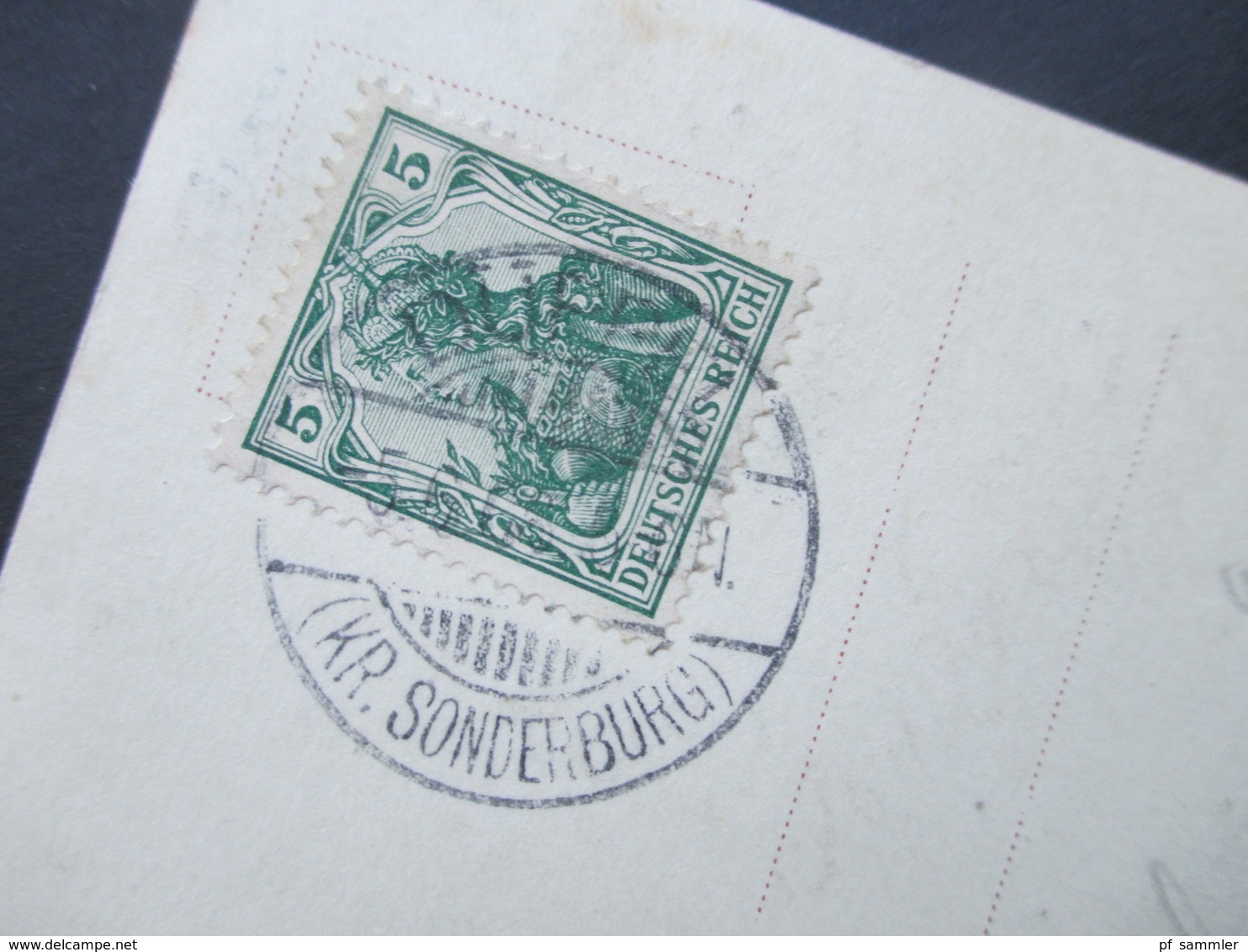 DR Nordschleswig AK 1906 Düppeler Mühle Nach Dem Sturm 1864 Verlag HamannDüppelhöh. Stempel Düppel - Denmark