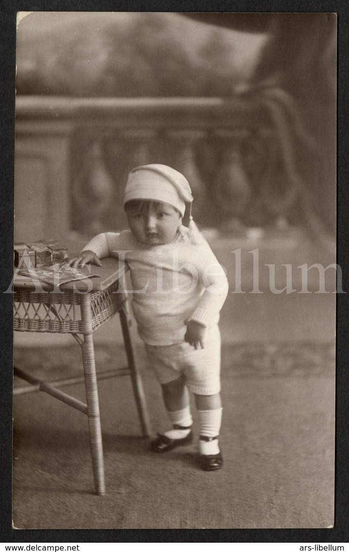 Photo Postcard / Foto / Photograph / Baby / Bébé / Photographer / 1918 / Joseph Lachappelle - Photographie