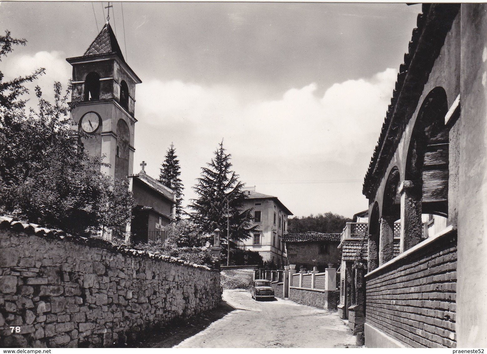 Scai.frazione Di Amatrice.villa Viola E Chiesa - Rieti