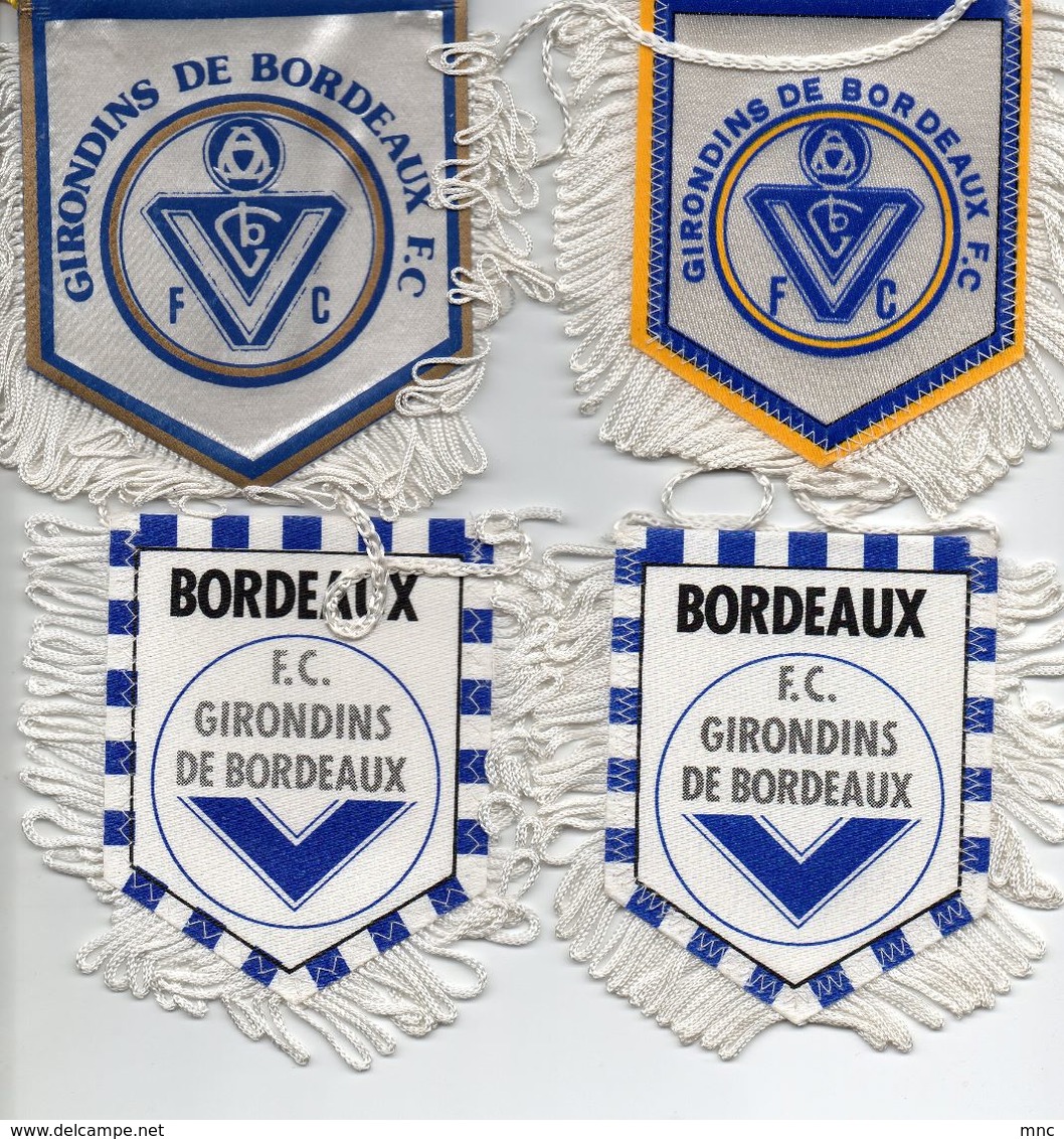 Lot De 18 Fanions Des GIRONDINS De BORDEAUX - Habillement, Souvenirs & Autres