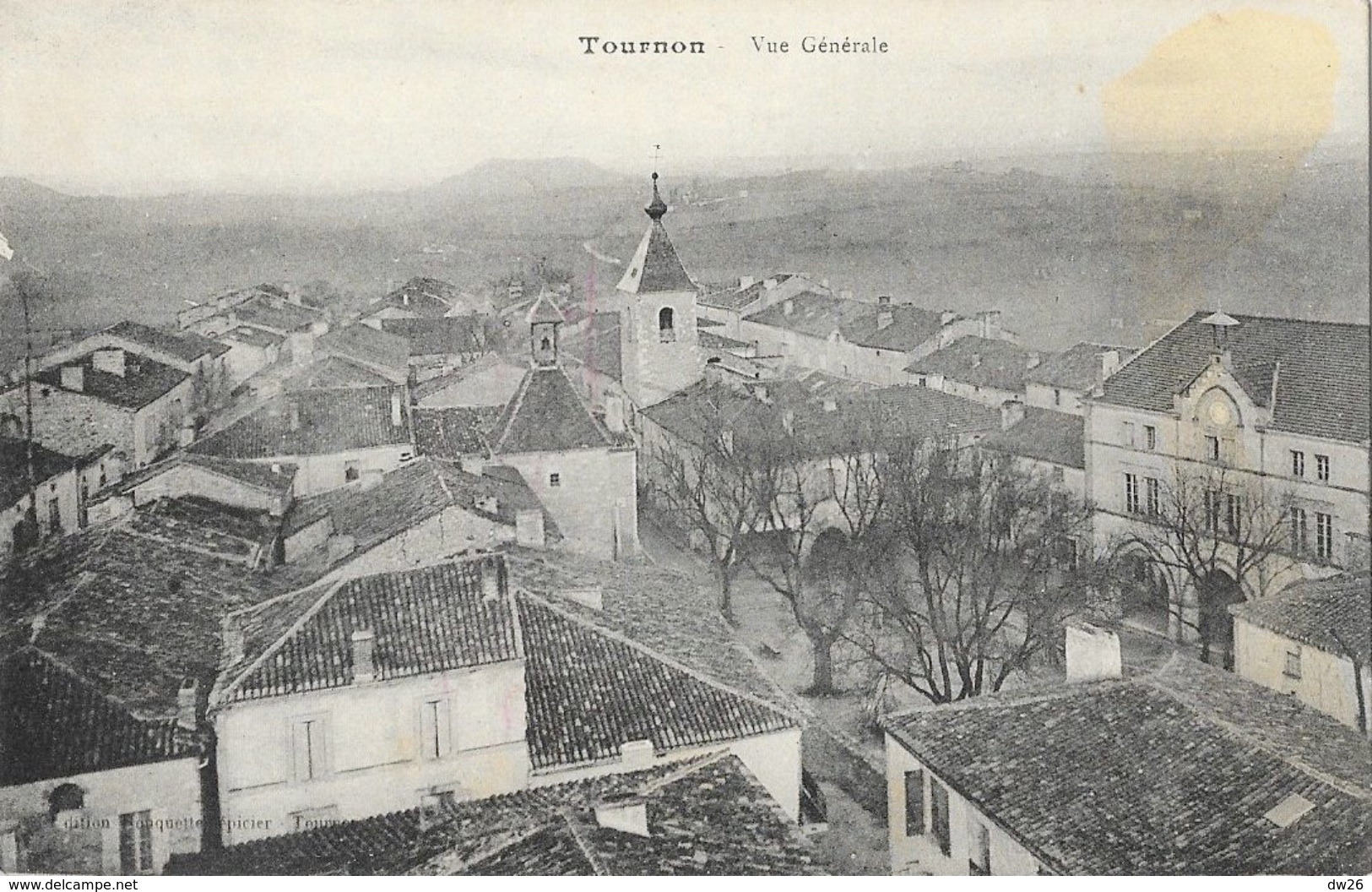 Tournon D'Agenais (Lot Et Garonne), Vue Générale - Edition Rouquette, Carte Non Circulée - Tournon D'Agenais