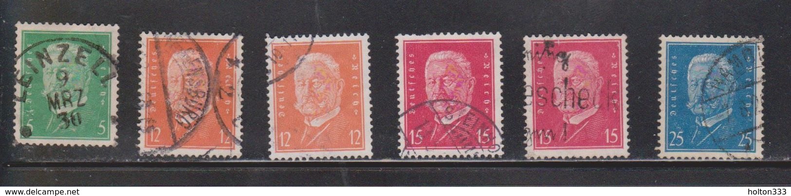 GERMANY Scott Type A61 Used - Von Hindenburg - Used Stamps