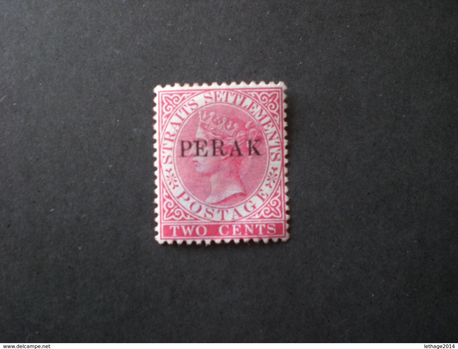 Malaysia STRAITS SETTLEMENTS 1880 -1883 Straits Settlements Postage Stamps Overprinted "PERAK" - Perak