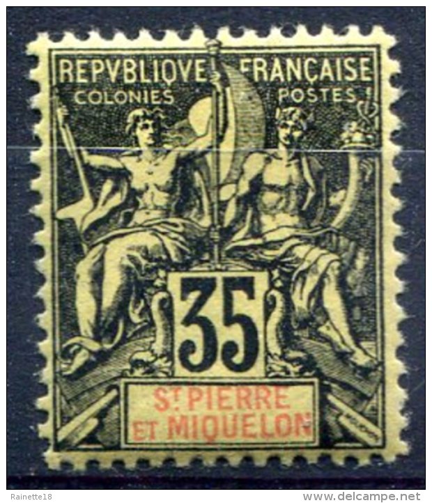 Saint Pierre Et Miquelon          N° 76  * - Neufs