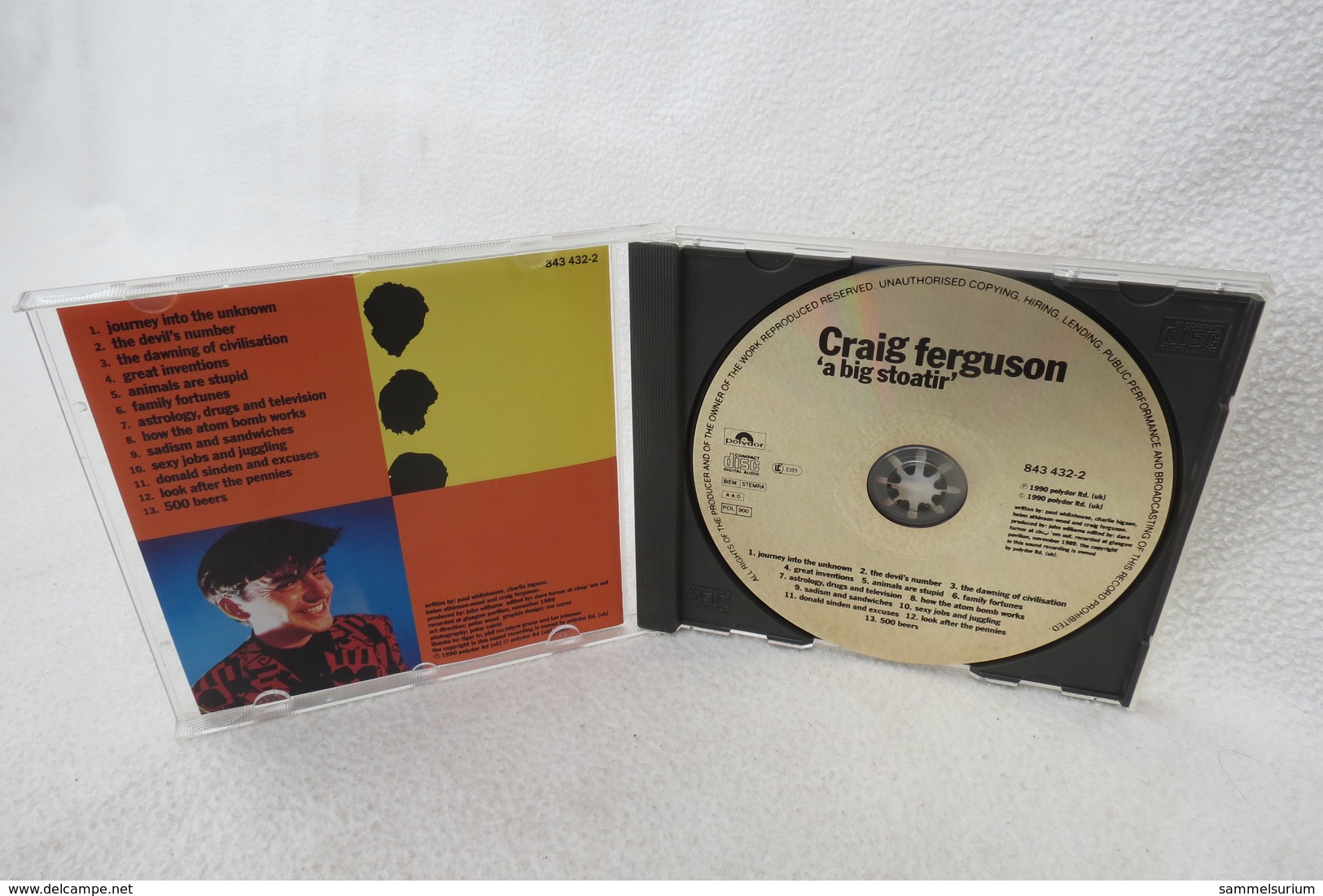 CD "Craig Ferguson" A Big Stoatir - Comiques, Cabaret