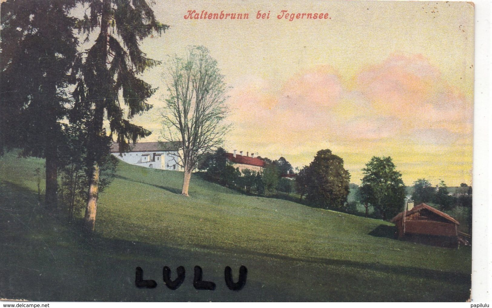 AUTRICHE : Kaltenbrunn Bei Jegernsee : édit.. Purger & Co Muchen N° 5945 - Jennersdorf