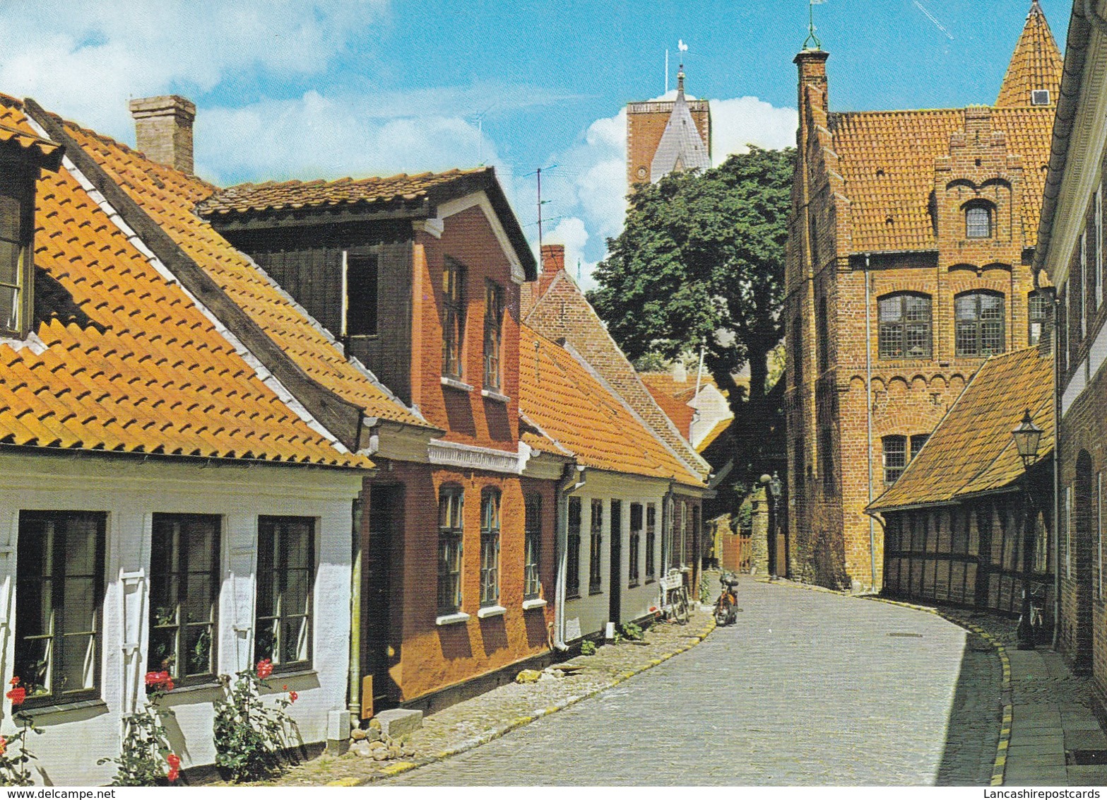 Postcard Ribe Street  [ Esbjerg Jutland ] Denmark My Ref  B22377 - Denmark