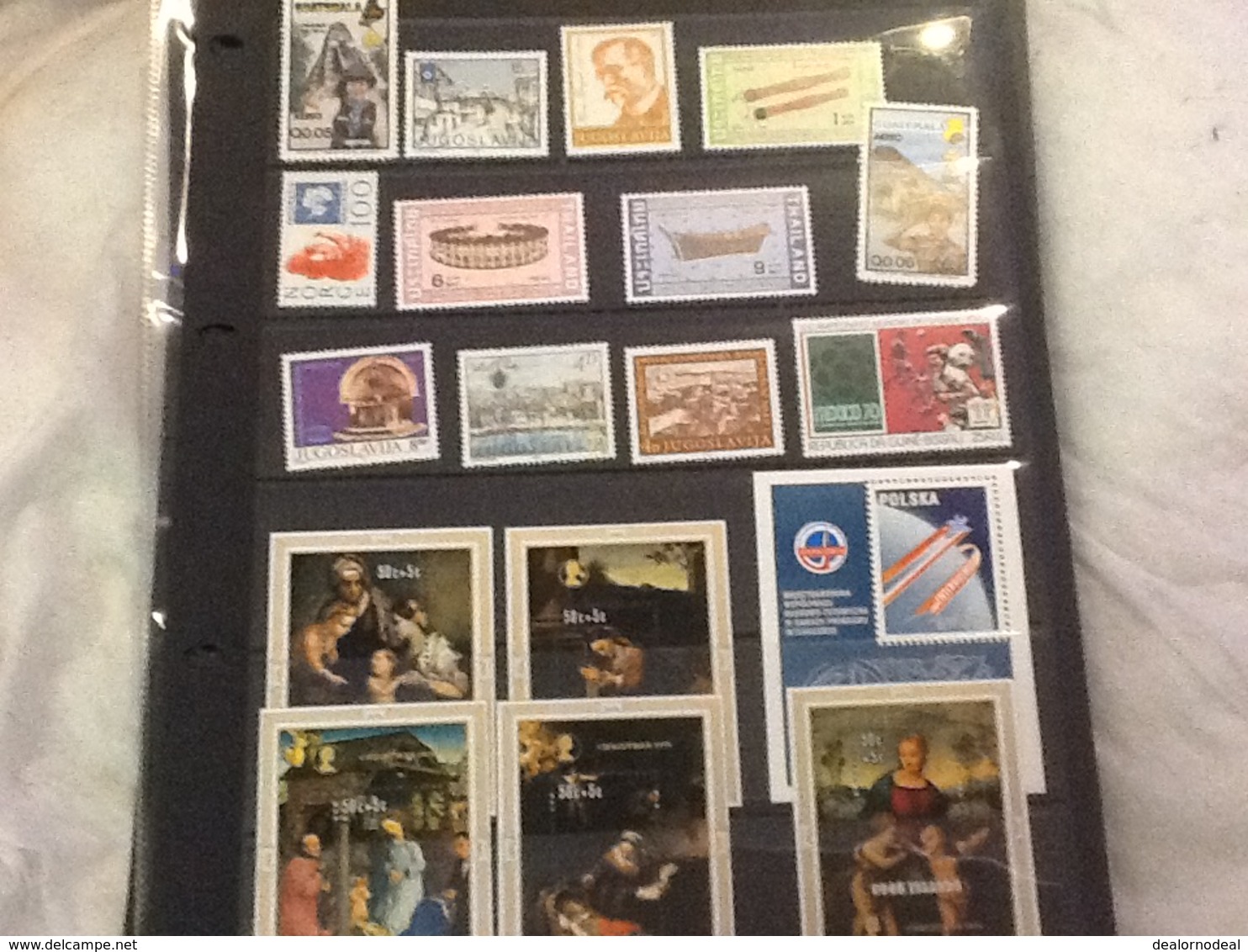Collection Of Stamps Cook Islands Yugoslavia Poland - Other & Unclassified