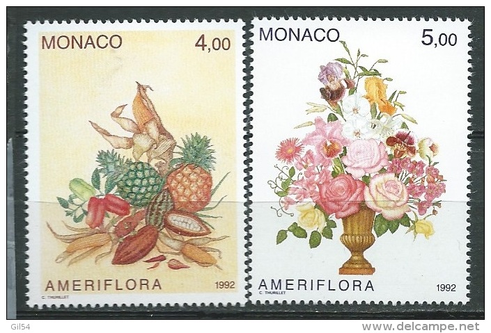 Monaco -  Série     Yvert N° 1830 / 1831    2 Valeurs  **    - Cw31402 - Unused Stamps