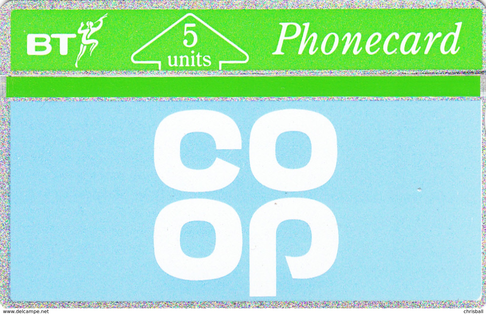 BT Phonecard  - COOP - Superb Fine Mint - BT Werbezwecke