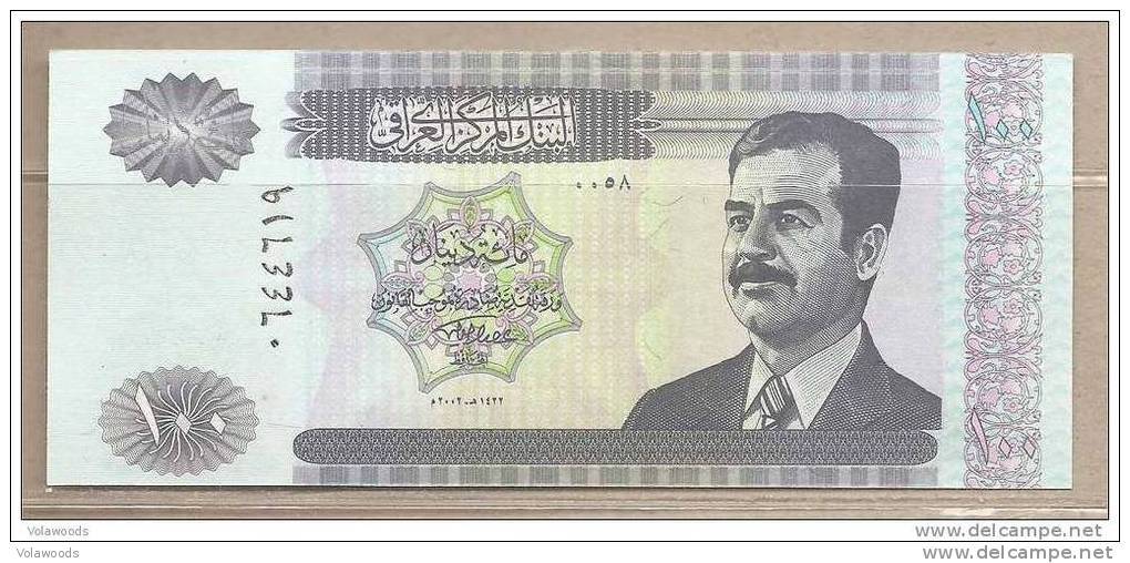 Iraq - Banconota Non Circolata Da 100 Dinari P-87 - 2002 - Iraq